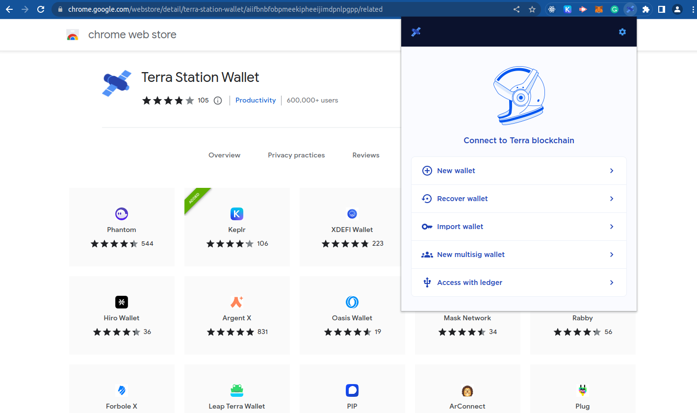 station wallet